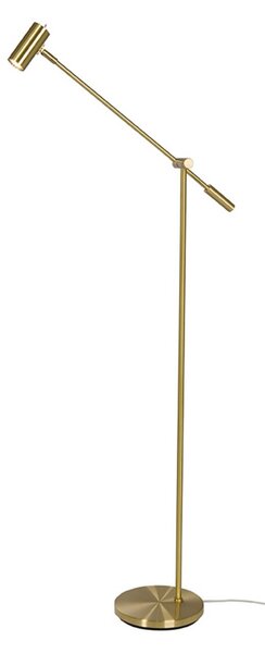 Lampada da terra Belid, dimmerabile, Dorato / Ottone, Soggiorno, Metallo