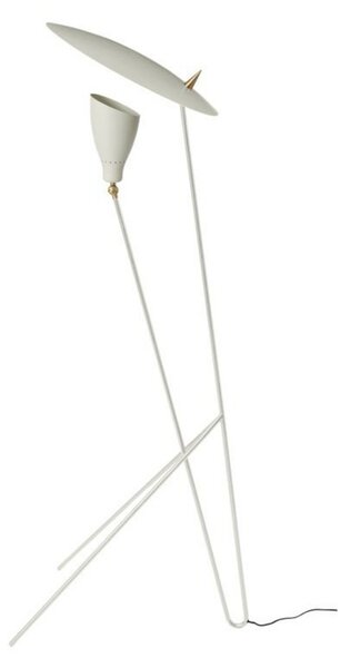 Lampada da terra Warm Nordic, Silhouette, Bianco, Soggiorno, Metallo, Design