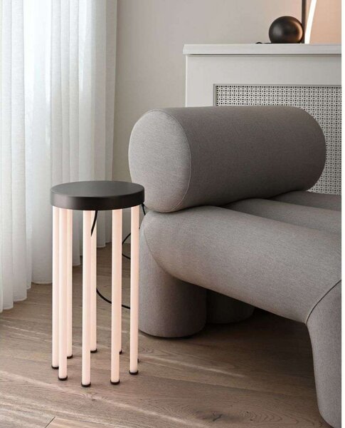 Lampada da terra 101 COPENHAGEN, dimmerabile, Bronzo / Ottone anticato, Soggiorno, Metallo