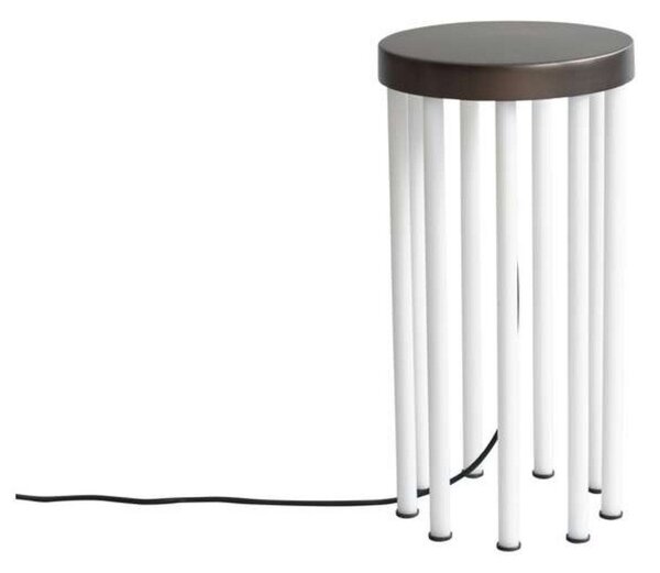Lampada da terra 101 COPENHAGEN, dimmerabile, Bronzo / Ottone anticato, Soggiorno, Metallo