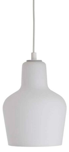 Lampada a sospensione Artek, Bianco, Sala da pranzo, Vetro