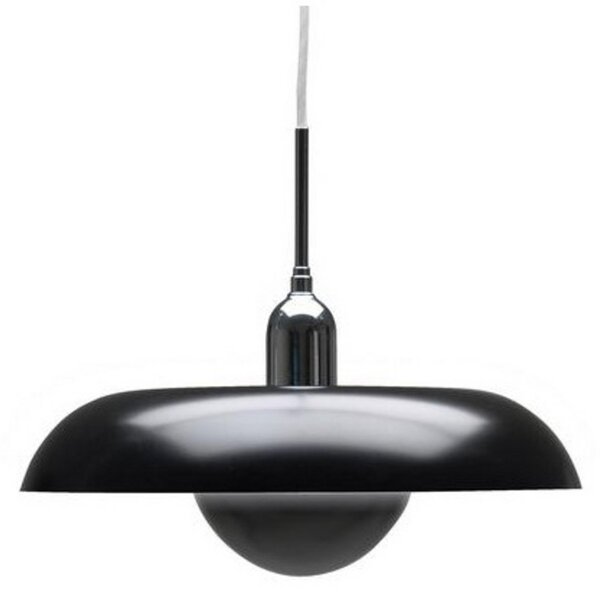 Lampada a sospensione Piet Hein, Nero, Sala da pranzo, Metallo
