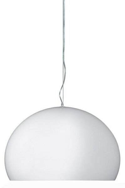 Lampada a sospensione Kartell, Bianco, Sala da pranzo, Plastica