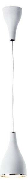 Lampada a sospensione Serien Lighting, dimmerabile, Bianco, Soggiorno, Alluminio
