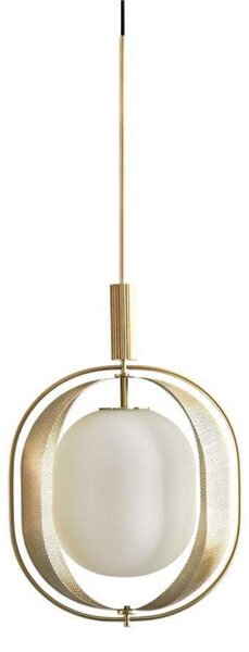 Lampada a sospensione 101 COPENHAGEN, Dorato / Ottone, Soggiorno, Vetro
