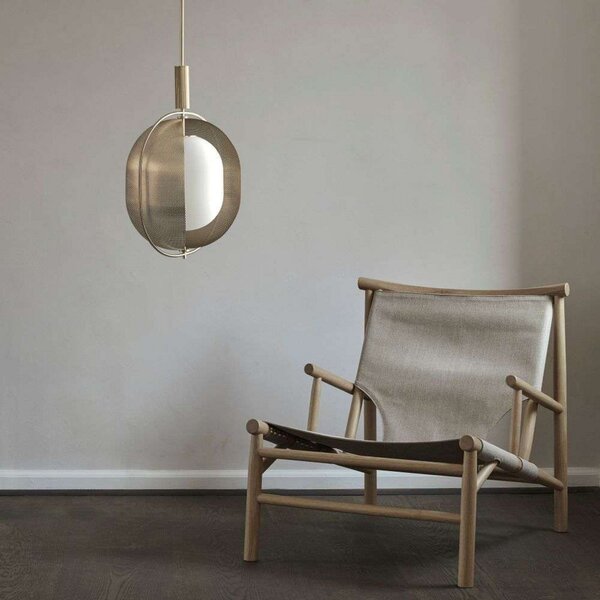 Lampada a sospensione 101 COPENHAGEN, Dorato / Ottone, Soggiorno, Vetro