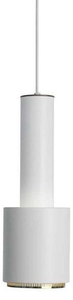 Lampada a sospensione Artek, Bianco, Sala da pranzo, Metallo
