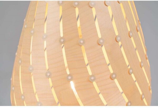 Lampada a sospensione david trubridge, Legno, Soggiorno, Legno