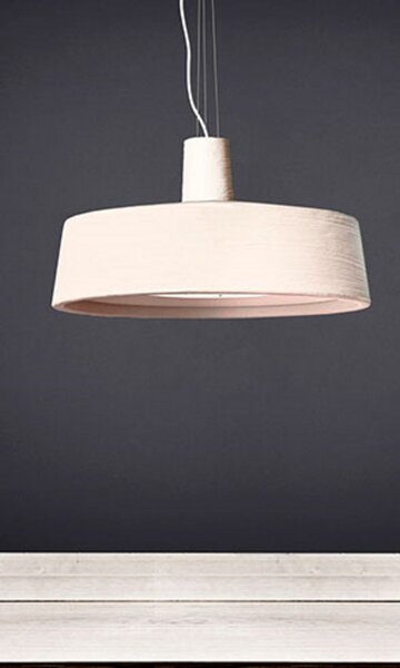 Lampada a sospensione MARSET, dimmerabile, Bianco, Plastica