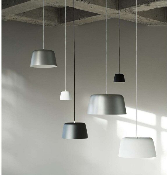 Lampada a sospensione Normann Copenhagen, Bianco, Soggiorno, Alluminio
