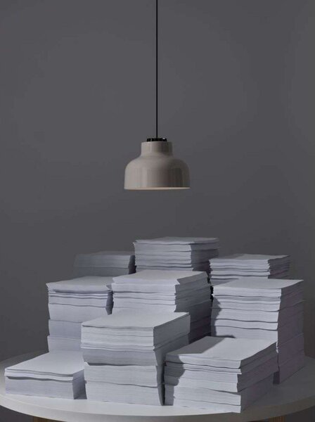 Lampada a sospensione Santa & Cole, dimmerabile, Grigio, Soggiorno, Alluminio