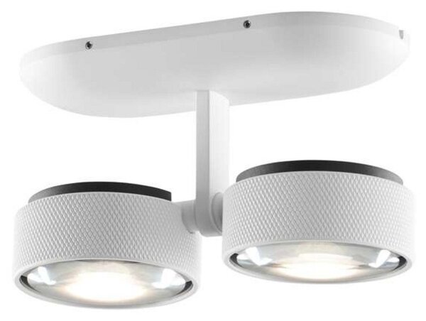 Plafoniera LIGHT-POINT, dimmerabile, Bianco, Soggiorno, Alluminio