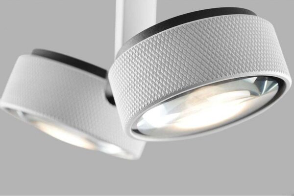 Plafoniera LIGHT-POINT, dimmerabile, Bianco, Soggiorno, Alluminio