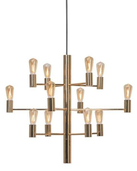 Lampadari Herstal, Dorato / Ottone, Sala da pranzo, Metallo