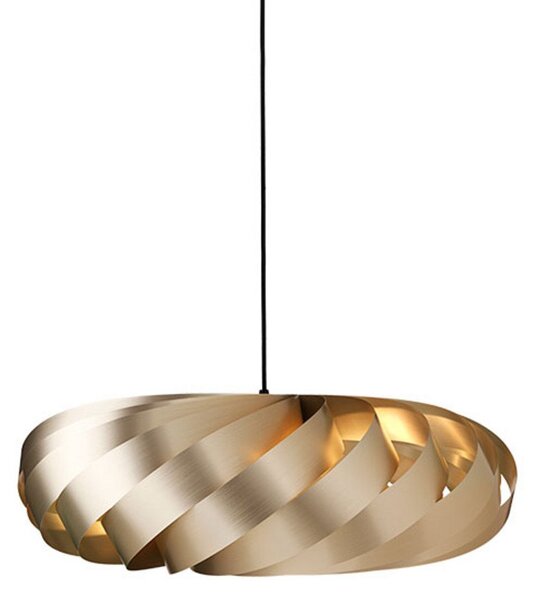 Lampada a sospensione Tom Rossau, Dorato / Ottone, Soggiorno, Alluminio