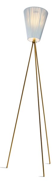 Lampada da terra Northern, Dorato / Ottone, Soggiorno, Metallo