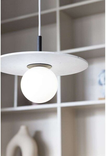 Lampada a sospensione Swedish Ninja, Bianco, Sala da pranzo, Metallo