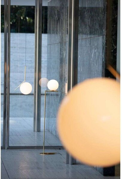 Lampada a sospensione FLOS, Dorato / Ottone, Soggiorno, Metallo