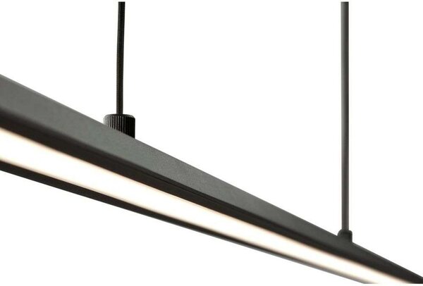 Lampada a sospensione LIGHT-POINT, Nero, Sala da pranzo, Alluminio