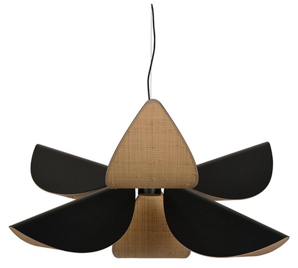 Lampada a sospensione Forestier, Lys, dimmerabile, Nero, Soggiorno, Altro, Design