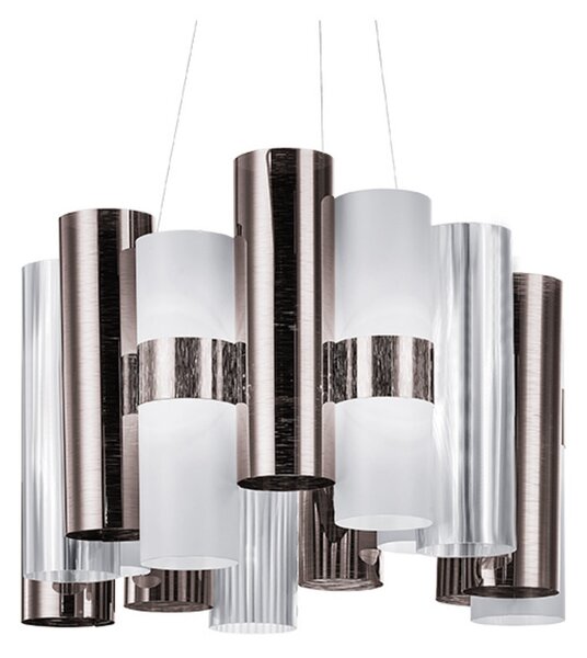 Lampada a sospensione Slamp, Metallizzato, Soggiorno, Plastica