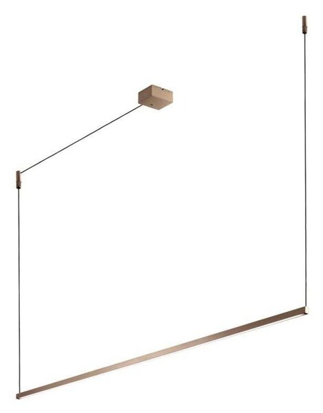 Lampada a sospensione LIGHT-POINT, Bronzo / Ottone anticato, Soggiorno, Alluminio