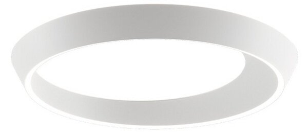 Plafoniera Lodes, dimmerabile, Bianco, Camera da letto, Alluminio
