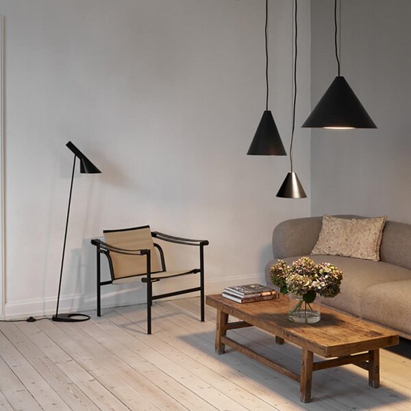 Lampada a sospensione Louis Poulsen, Nero, Soggiorno, Alluminio