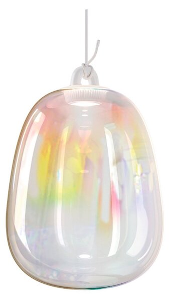 Lampada a sospensione Lodes, Multicolore, Soggiorno, Vetro