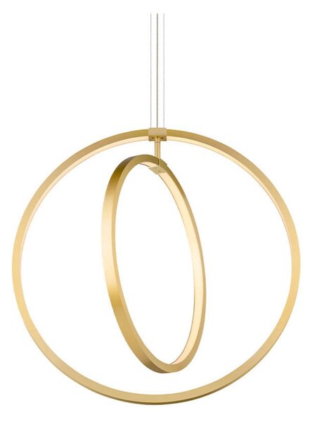 Lampada a sospensione SLV, Dorato / Ottone, Soggiorno, Alluminio