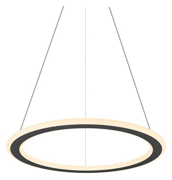 One Flat Lampada a Sospensione Singolo 2700/3000K Black