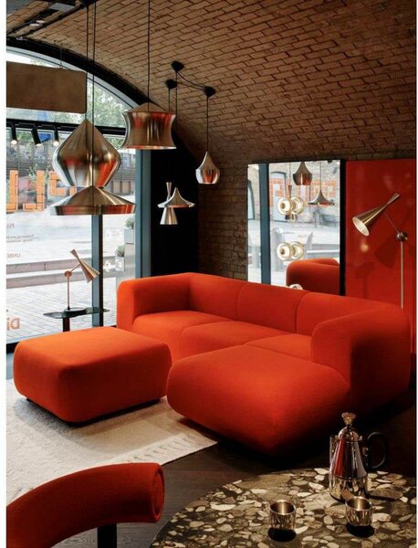 Lampada a sospensione Tom Dixon, Metallizzato, Soggiorno, Alluminio