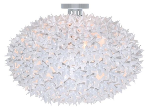 Plafoniera Kartell, Bloom C1, Bianco, Soggiorno, Plastica, Design