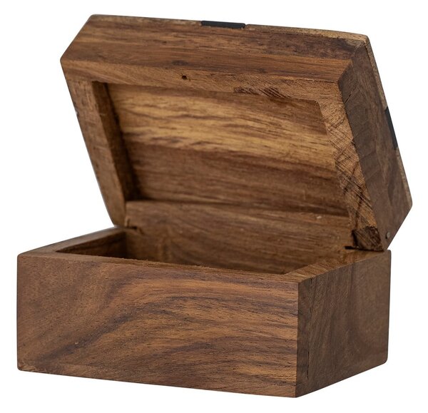 Scatola decorativa marrone in legno 6,5x4,5x4 cm Cemile - Bloomingville