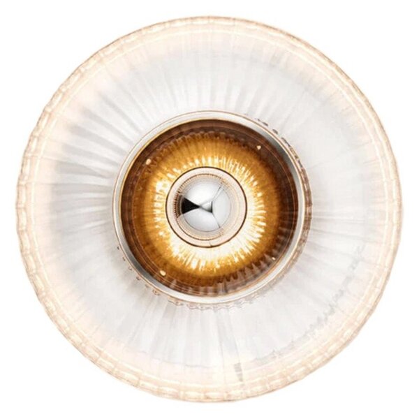 New Wave Optic Applique da Parete XL Clear/Silver - Design By Us DESIGN BY US