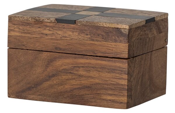 Scatola decorativa marrone in legno 6,5x4,5x4 cm Cemile - Bloomingville
