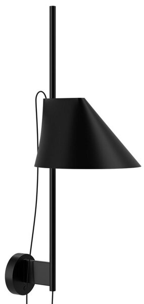 Applique da parete Louis Poulsen, Yuh, dimmerabile, Nero, Soggiorno, Metallo, Design