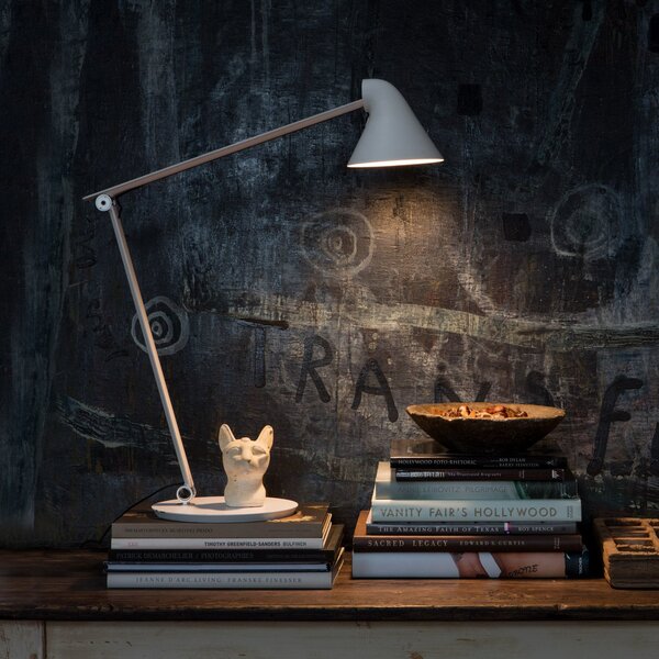 Lampade da tavolo Louis Poulsen, NJP, dimmerabile, Bianco, Soggiorno, Metallo, Design