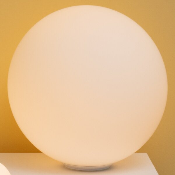 Lampade da tavolo Artemide, Dioscuri, dimmerabile, Bianco, Soggiorno, Vetro, Design