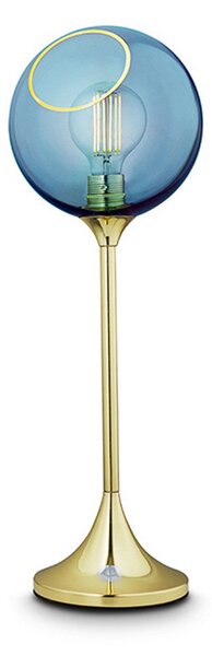 Lampade da tavolo DESIGN BY US, Ballroom, dimmerabile, Blu, Soggiorno, Vetro, Design