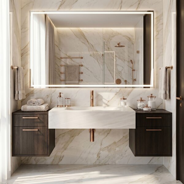 Lavabo sospeso REA Apollo Gran Cloud Sky 80