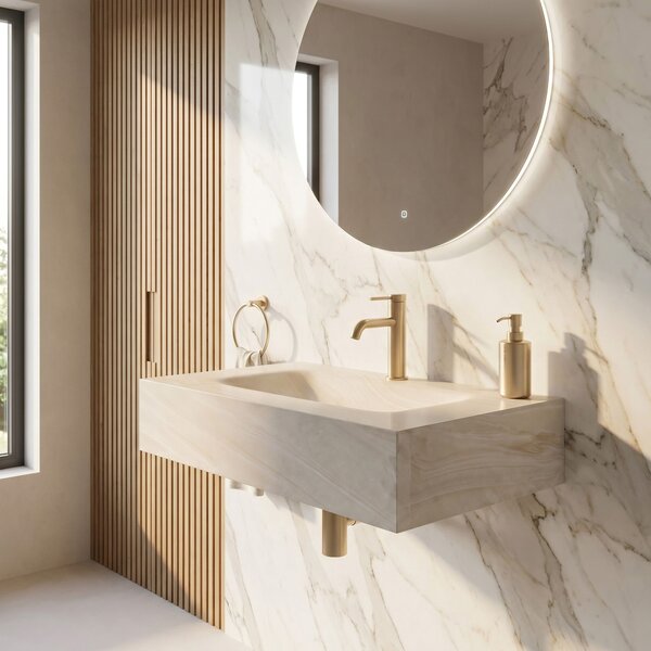 Lavabo sospeso REA Apollo Gran Cloud Sky 80