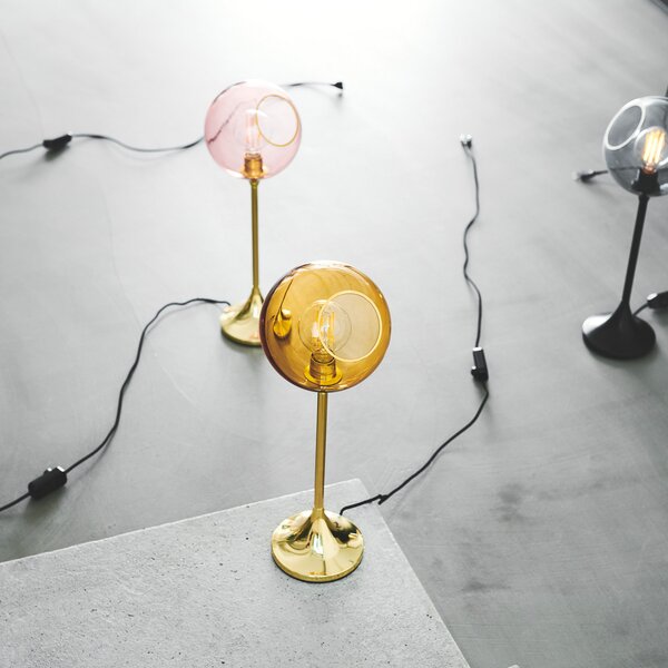 Lampade da tavolo DESIGN BY US, Ballroom, dimmerabile, Arancione, Soggiorno, Vetro, Design