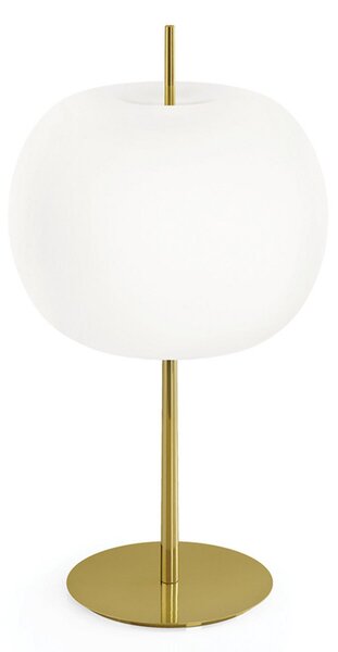 Lampade da tavolo kdln, Kushi, dimmerabile, Bianco, Soggiorno, Vetro, Design
