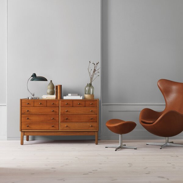 Lampade da tavolo FRITZ HANSEN, Kaiser Idell 6631-T Luxus, Verde, Soggiorno, Metallo, Design