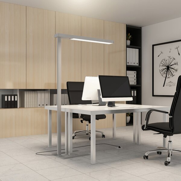 Lampada da terra Arcchio, Susi, dimmerabile, Metallizzato, Studio / Ufficio, Alluminio, Moderno