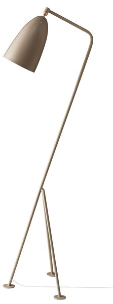 Lampada da terra GUBI, Gräshoppa, Grigio, Soggiorno, Metallo, Design