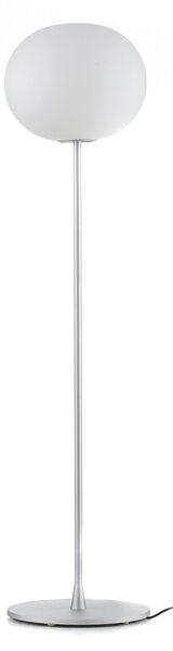 Lampada da terra FLOS, GLO-BALL, dimmerabile, Metallizzato, Soggiorno, Vetro, Design