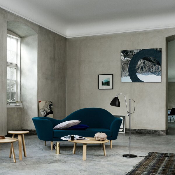 Lampada da terra GUBI, Bestlite, Nero, Soggiorno, Metallo, Design