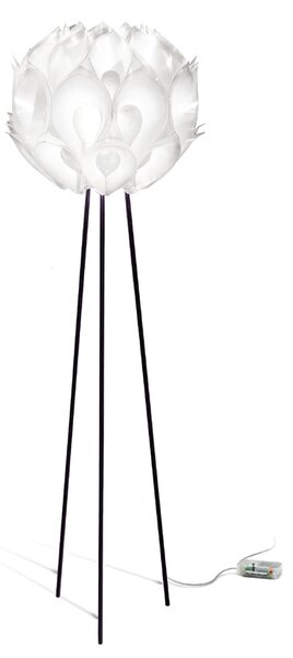Lampada da terra Slamp, FLORA, dimmerabile, Bianco, Soggiorno, Plastica, Design